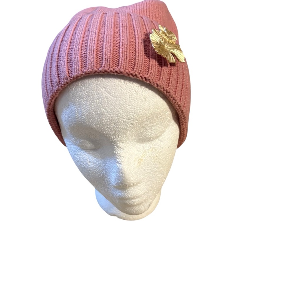 Anthropologie Maeve Embellished Flourish Beanie